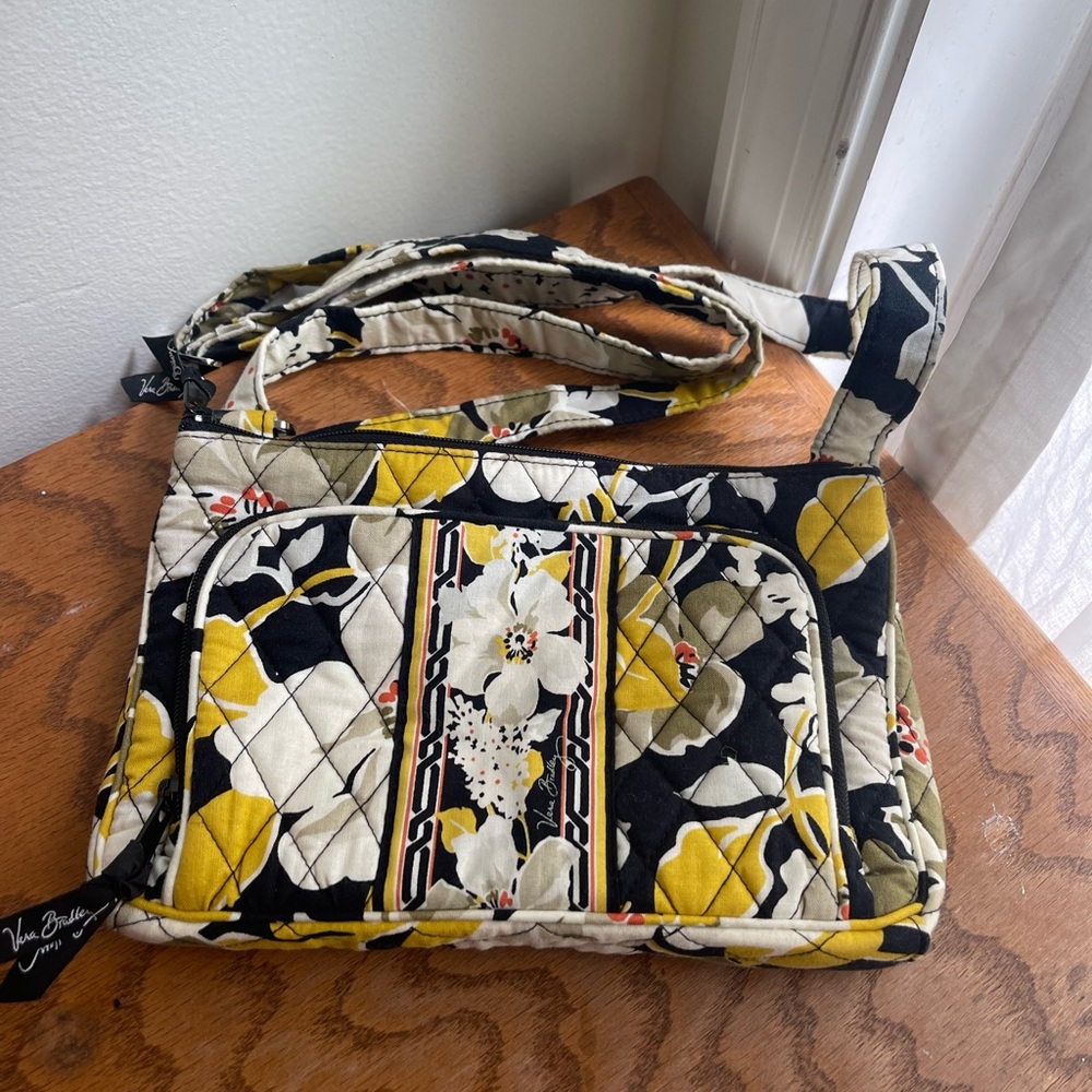 Vera Bradley VINTAGE Dogwood Design Crossbody Purse